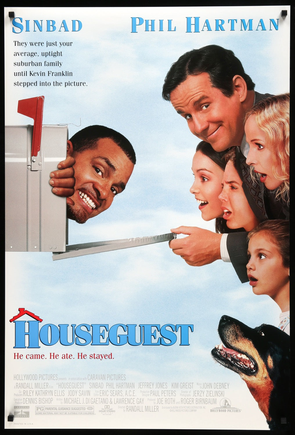 Houseguest (1995) original movie poster for sale at Original Film Art - Vintage Movie Posters