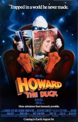 Howard the Duck (1986) original movie poster for sale at Original Film Art - Vintage Movie Posters
