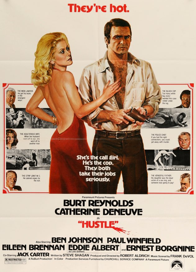 Hustle (1975) original movie poster for sale at Original Film Art - Vintage Movie Posters