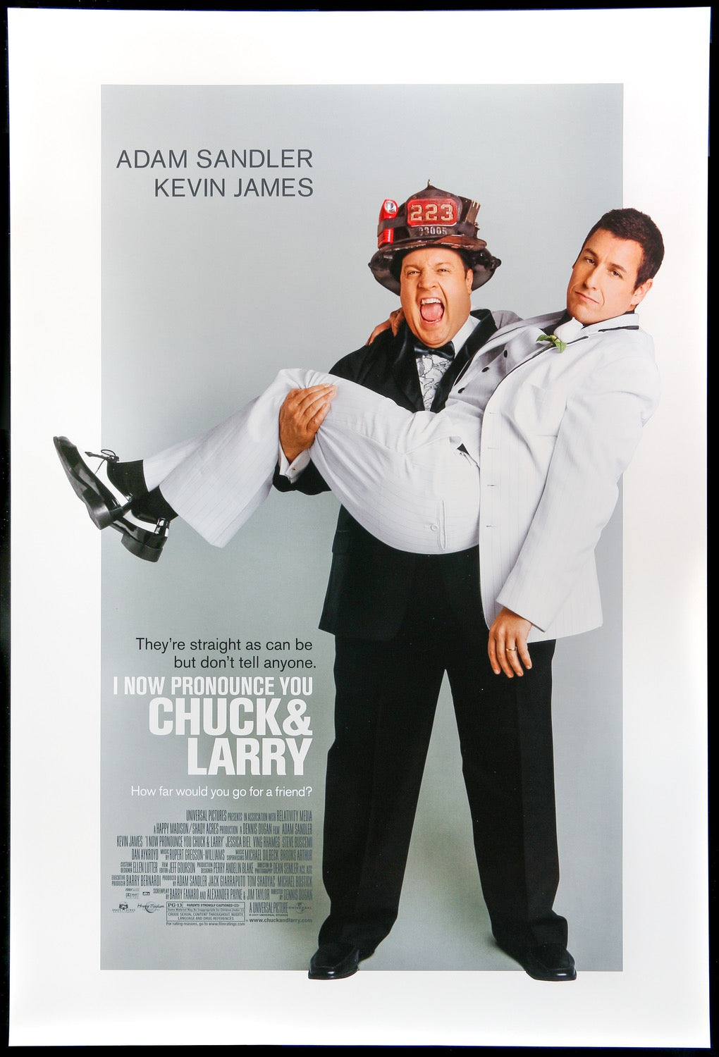 I Now Pronounce You Chuck &amp; Larry (2007) original movie poster for sale at Original Film Art