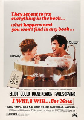 I Will, I Will... For Now (1976) original movie poster for sale at Original Film Art - Vintage Movie Posters