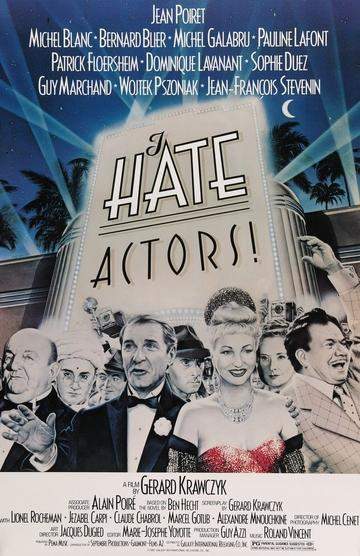 I Hate Actors (1986) original movie poster for sale at Original Film Art