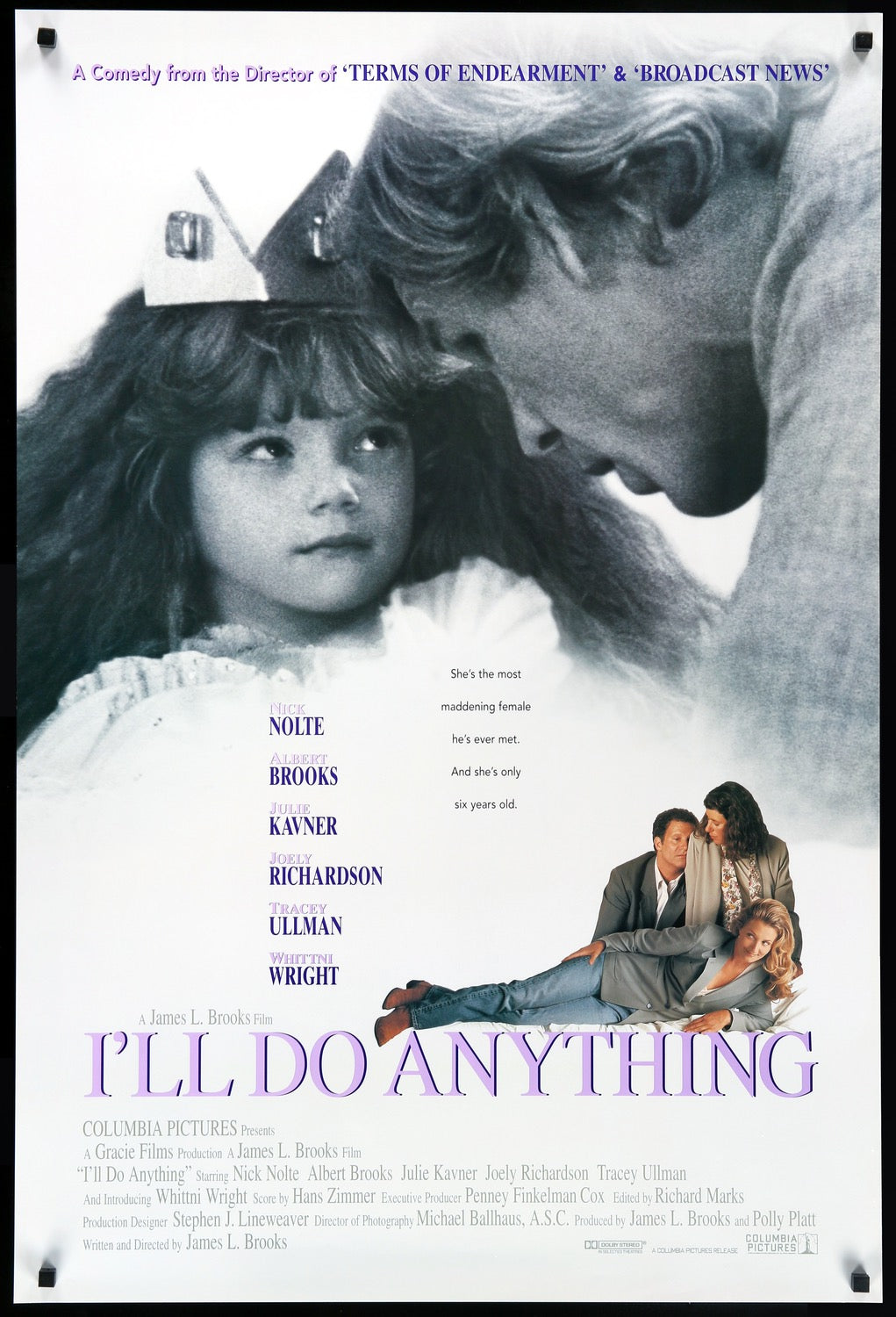 I&#39;ll Do Anything (1994) original movie poster for sale at Original Film Art - Vintage Movie Posters
