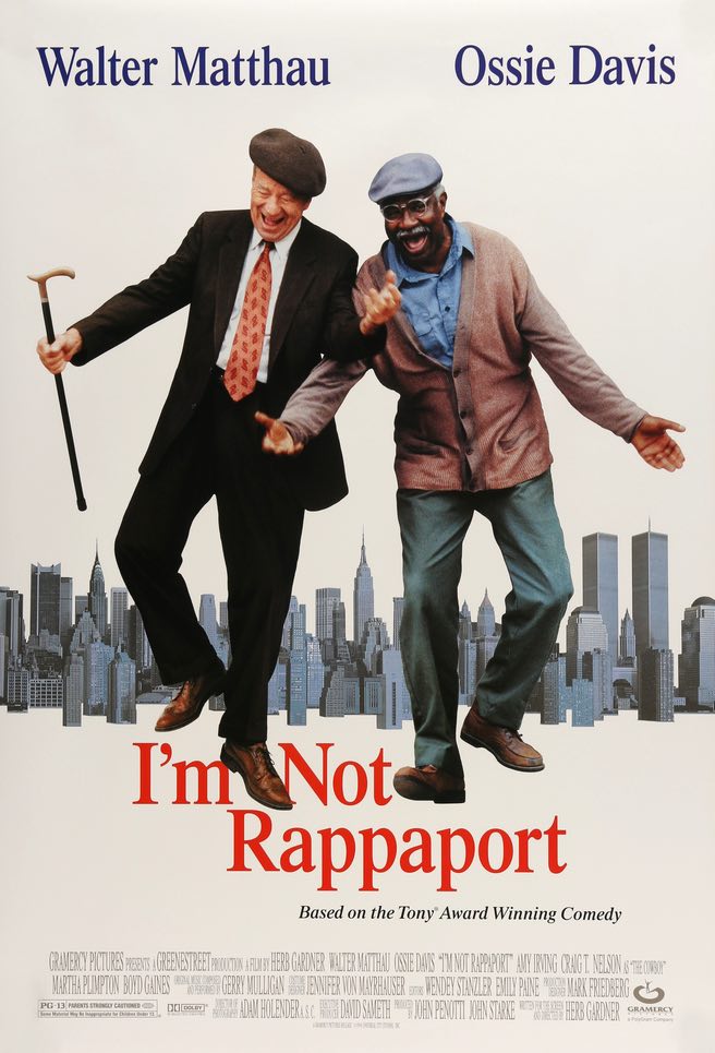 I'm Not Rappaport (1996) original movie poster for sale at Original Film Art