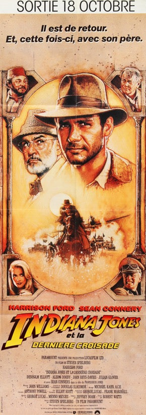 Indiana Jones y la última cruzada (1989) póster de película