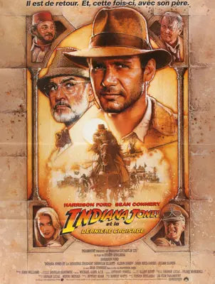 Indiana Jones and the Last Crusade (1989) original movie poster for sale at Original Film Art