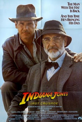 Indiana Jones and the Last Crusade (1989) original movie poster for sale at Original Film Art