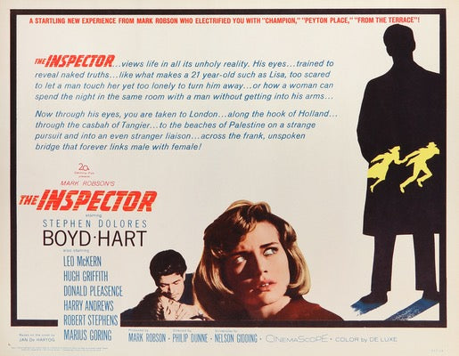 Inspector (1962) original movie poster for sale at Original Film Art