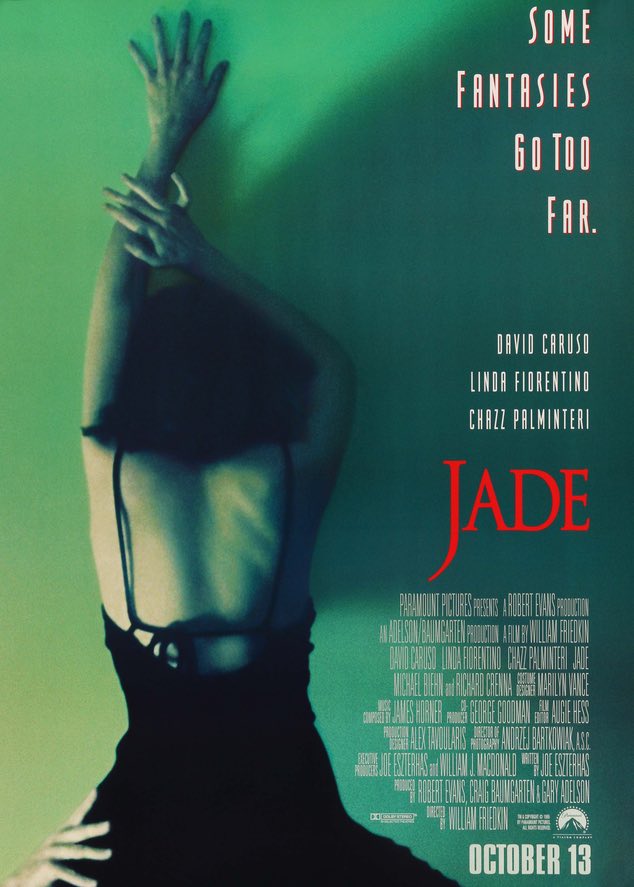 Jade (1995) original movie poster for sale at Original Film Art - Vintage Movie Posters