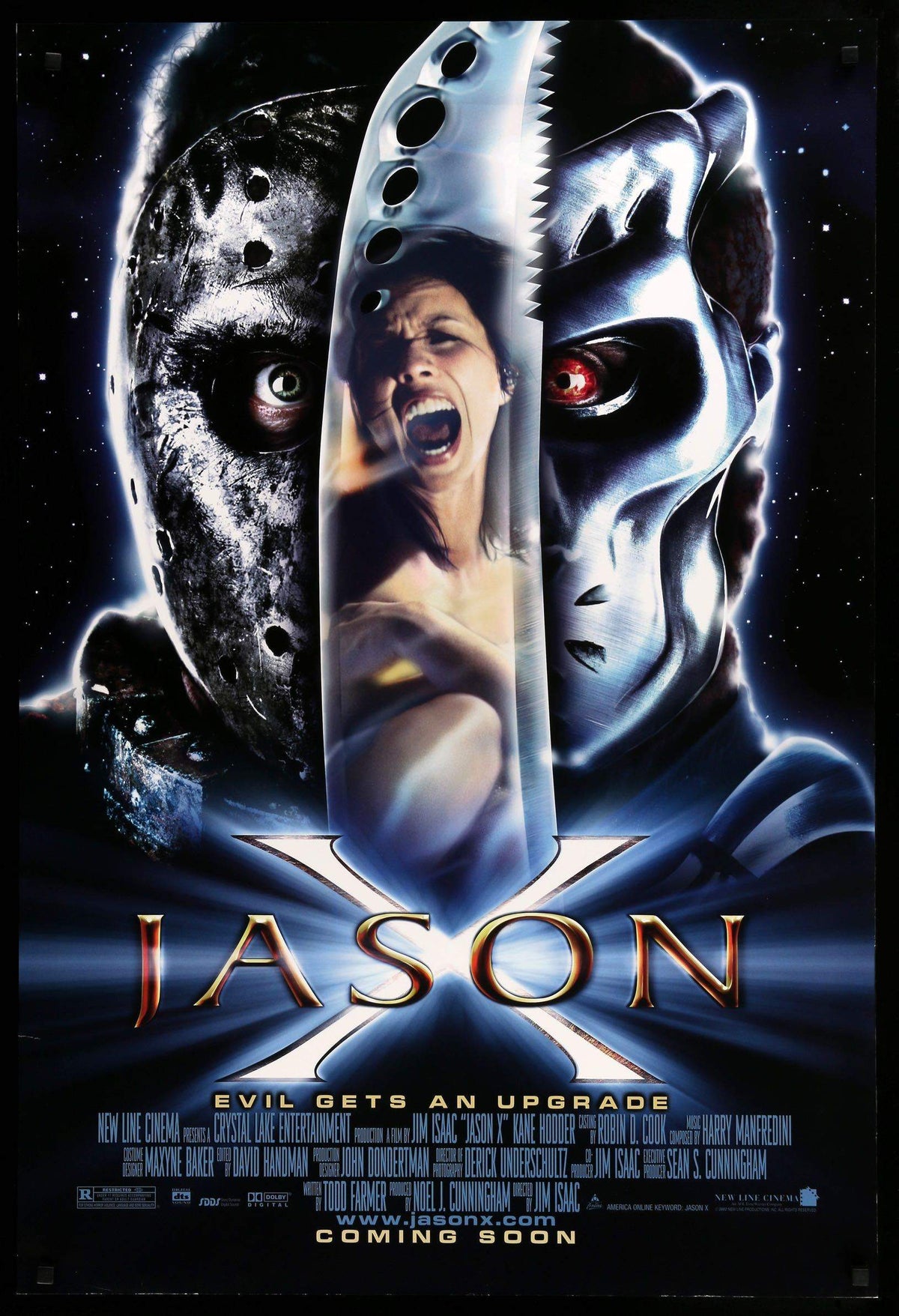 Jason X (2002) original movie poster for sale at Original Film Art