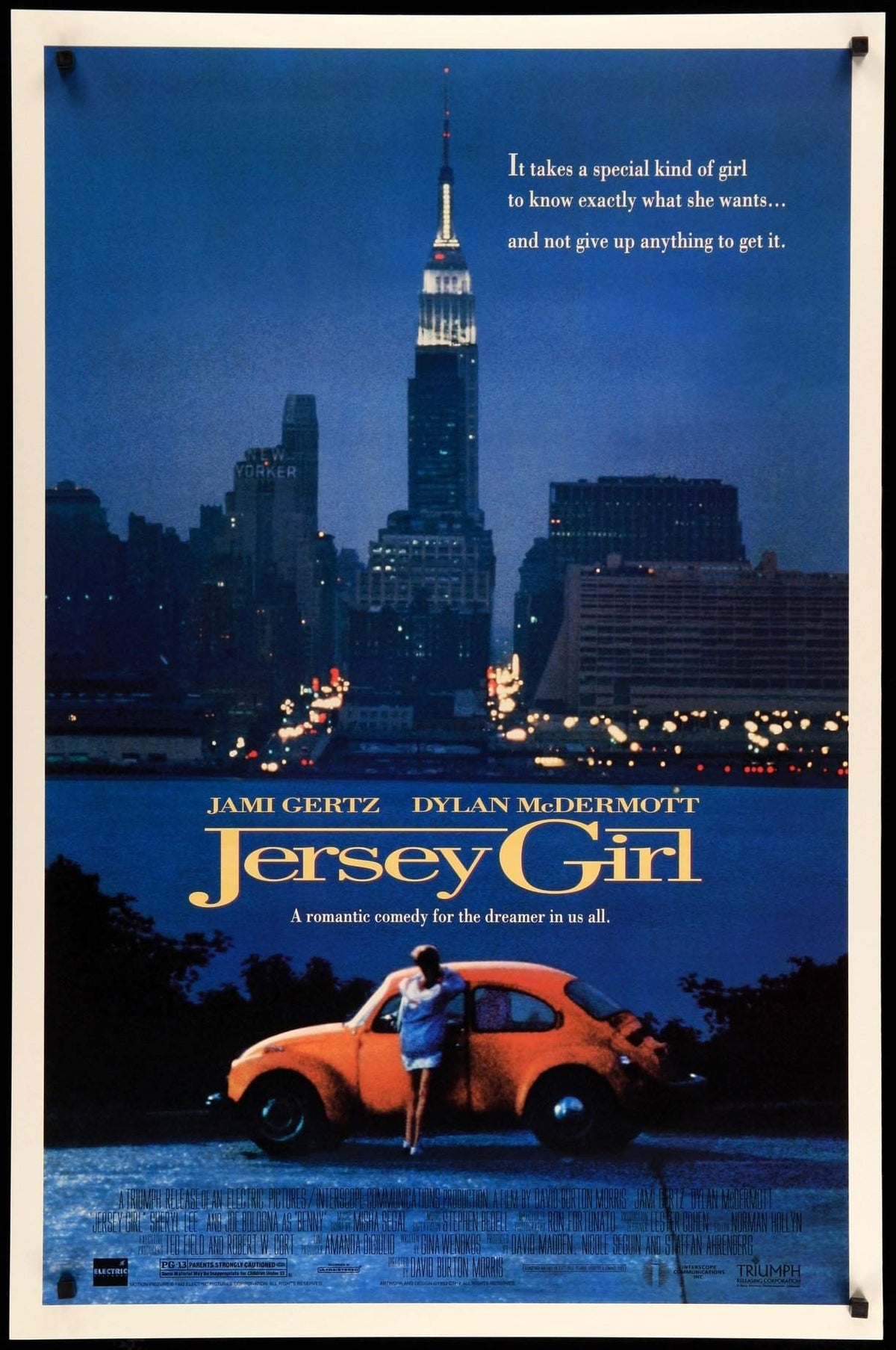 Jersey Girl (1992) original movie poster for sale at Original Film Art