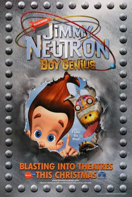 Jimmy Neutron: Boy Genius (2001) original movie poster for sale at Original Film Art - Vintage Movie Posters