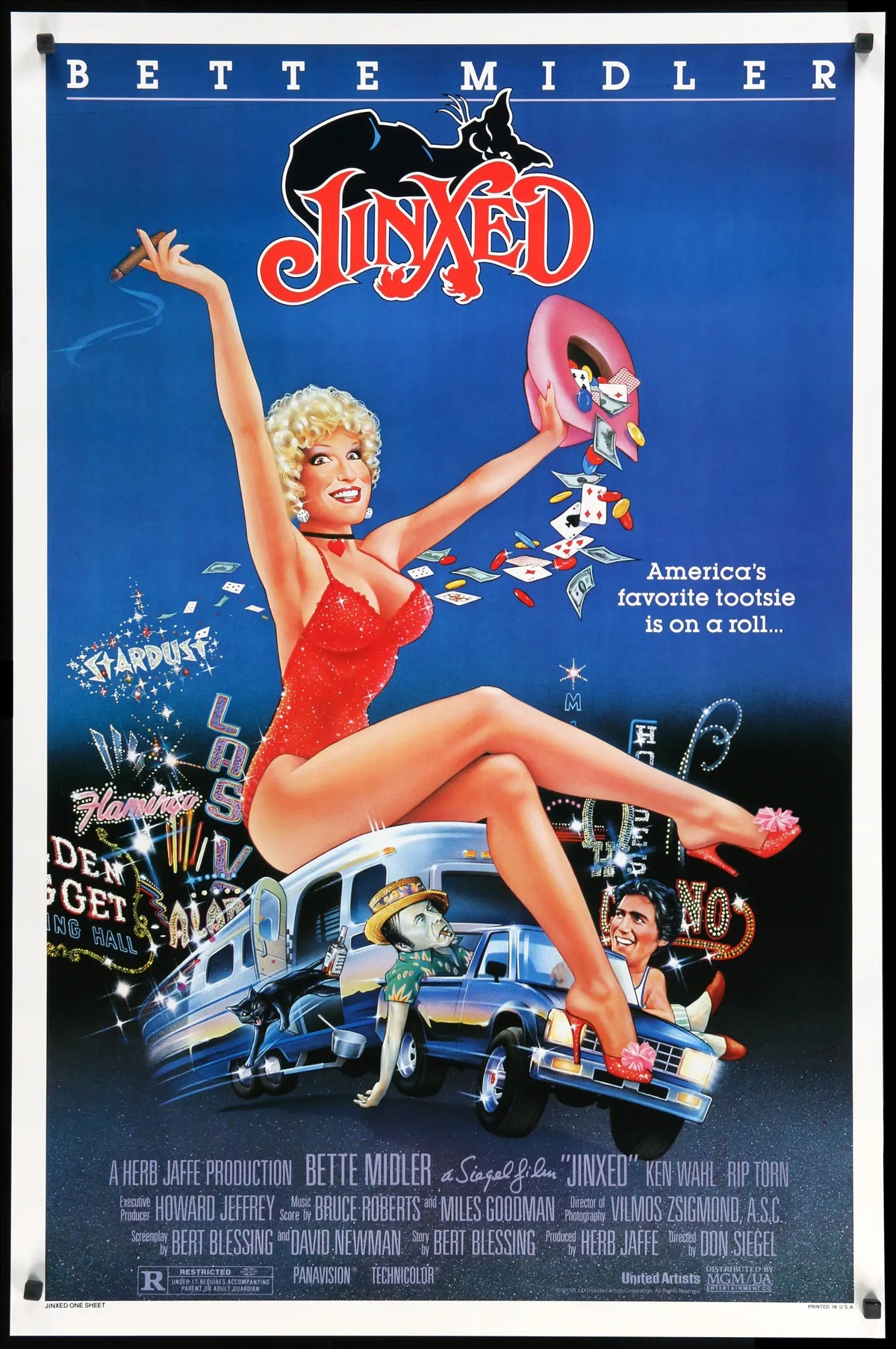 Jinxed (1982) original movie poster for sale at Original Film Art - Vintage Movie Posters