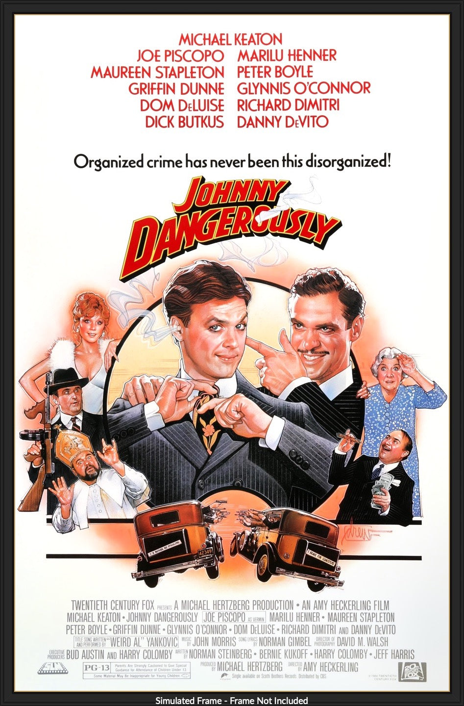 Johnny Dangerously (1984) original movie poster for sale at Original Film Art