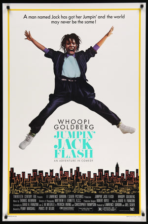 Jumpin' Jack Flash (1986) original movie poster for sale at Original Film Art