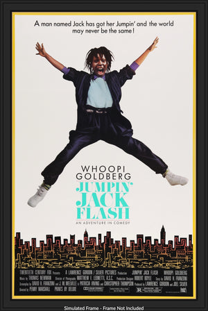 Jumpin' Jack Flash (1986) original movie poster for sale at Original Film Art