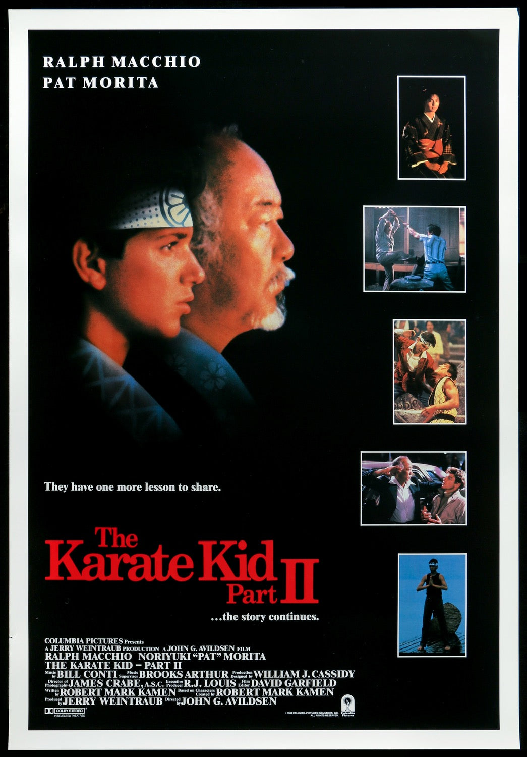 The karate kid 2 top