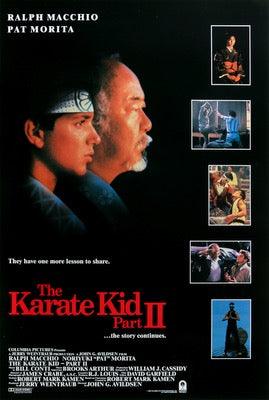 The Karate Kid Part II 1986 Original One Sheet Movie Poster
