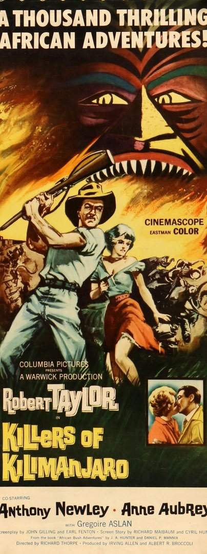 Killers of Kilimanjaro (1959) original movie poster for sale at Original Film Art - Vintage Movie Posters