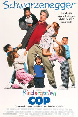Kindergarten Cop (1990) original movie poster for sale at Original Film Art - Vintage Movie Posters