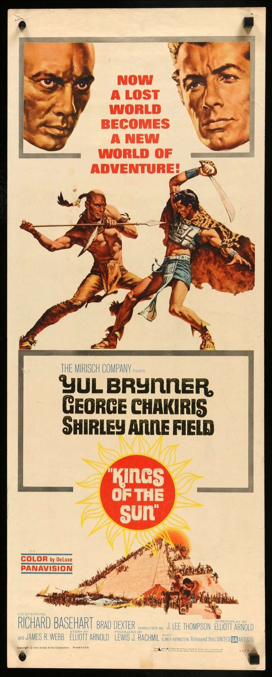 Kings of the Sun (1963) original movie poster for sale at Original Film Art