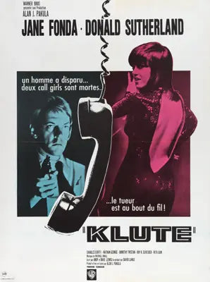 Klute (1971) original movie poster for sale at Original Film Art