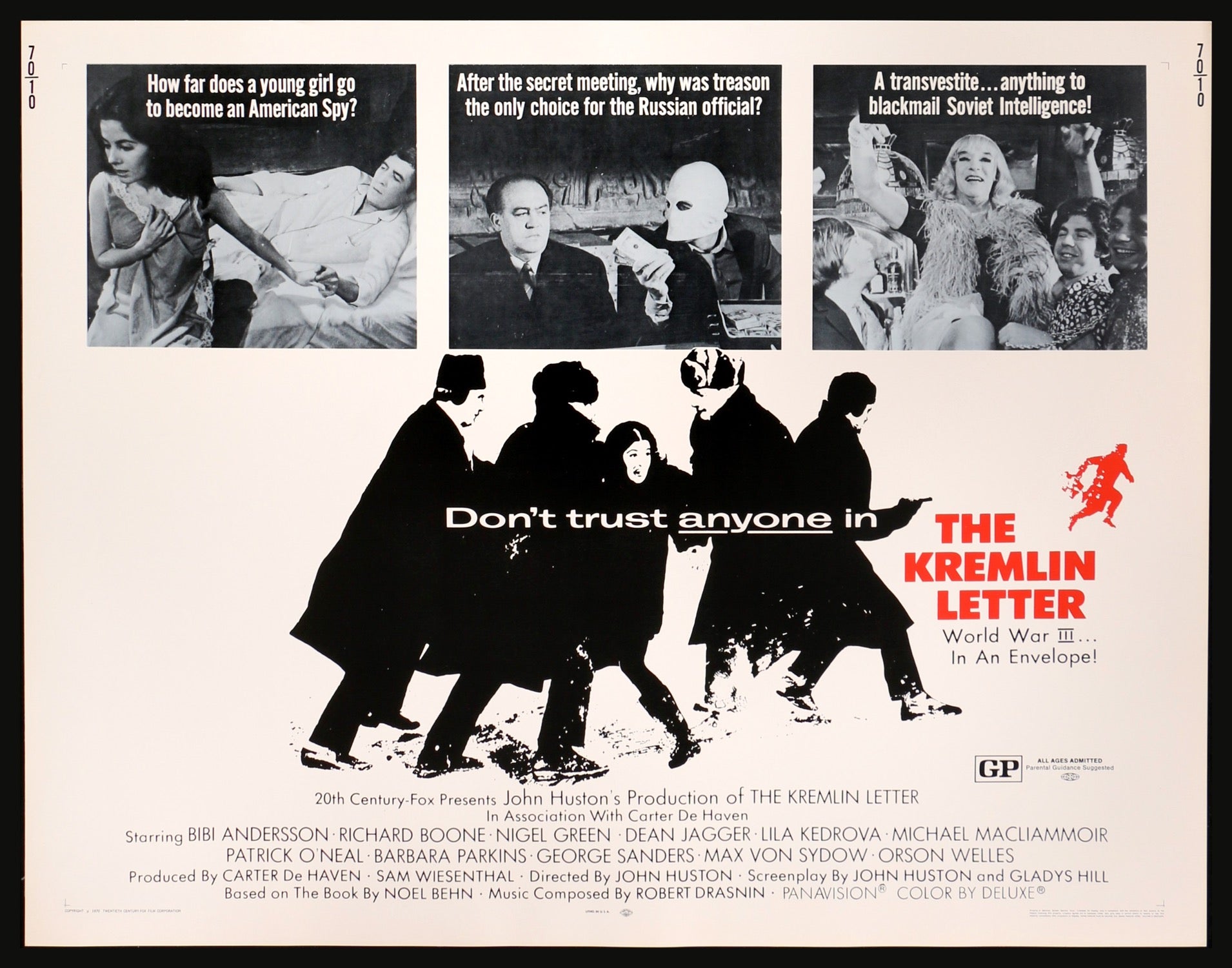 Kremlin Letter (1970) original movie poster for sale at Original Film Art