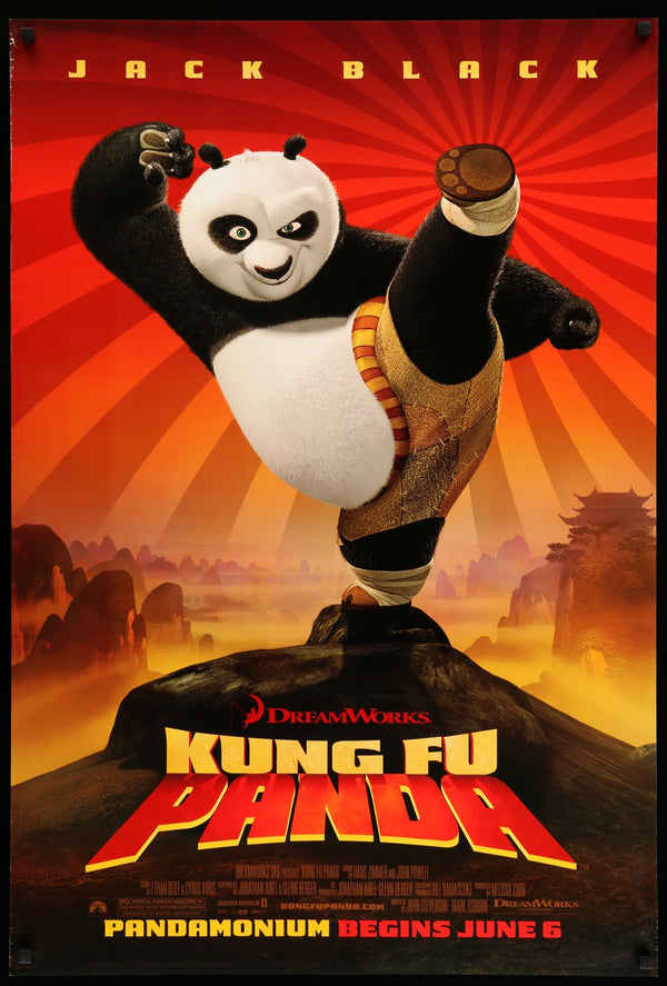 Kung Fu Panda (2008) Original One-Sheet Movie Poster - Original