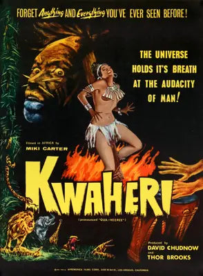 Kwaheri - Vanishing Africa (1965) original movie poster for sale at Original Film Art