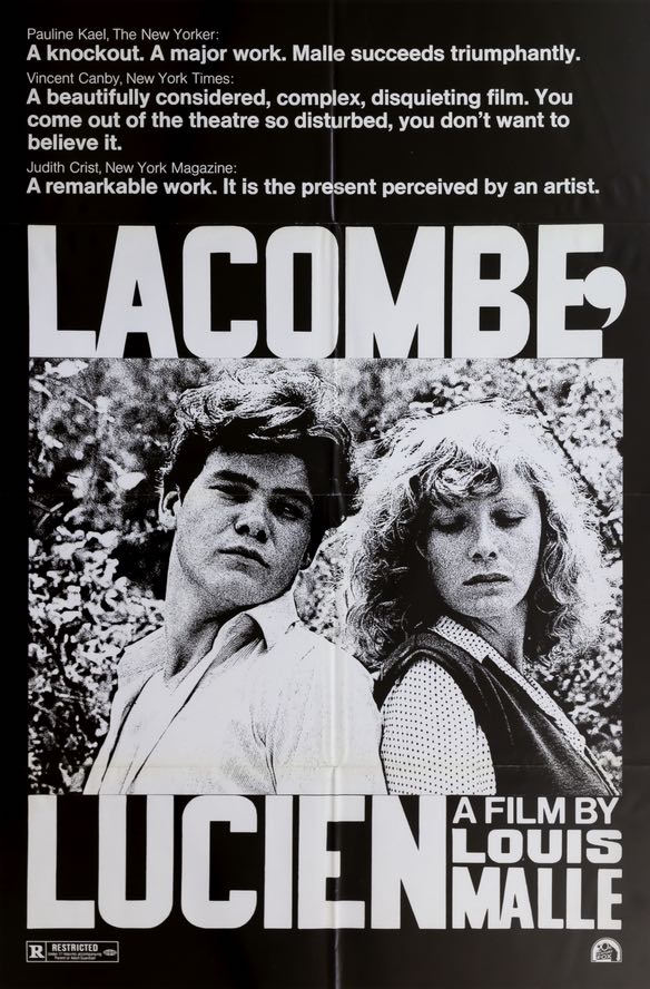 Lacombe, Lucien (1974) original movie poster for sale at Original Film Art - Vintage Movie Posters