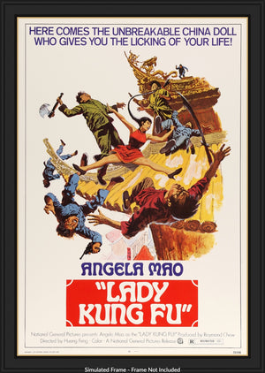 Lady Kung Fu (1972) original movie poster for sale at Original Film Art