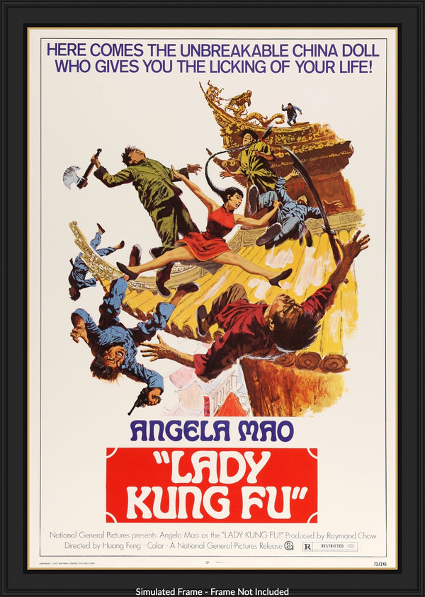 Lady Kung Fu (1972) Original Thirty by Forty Movie Poster