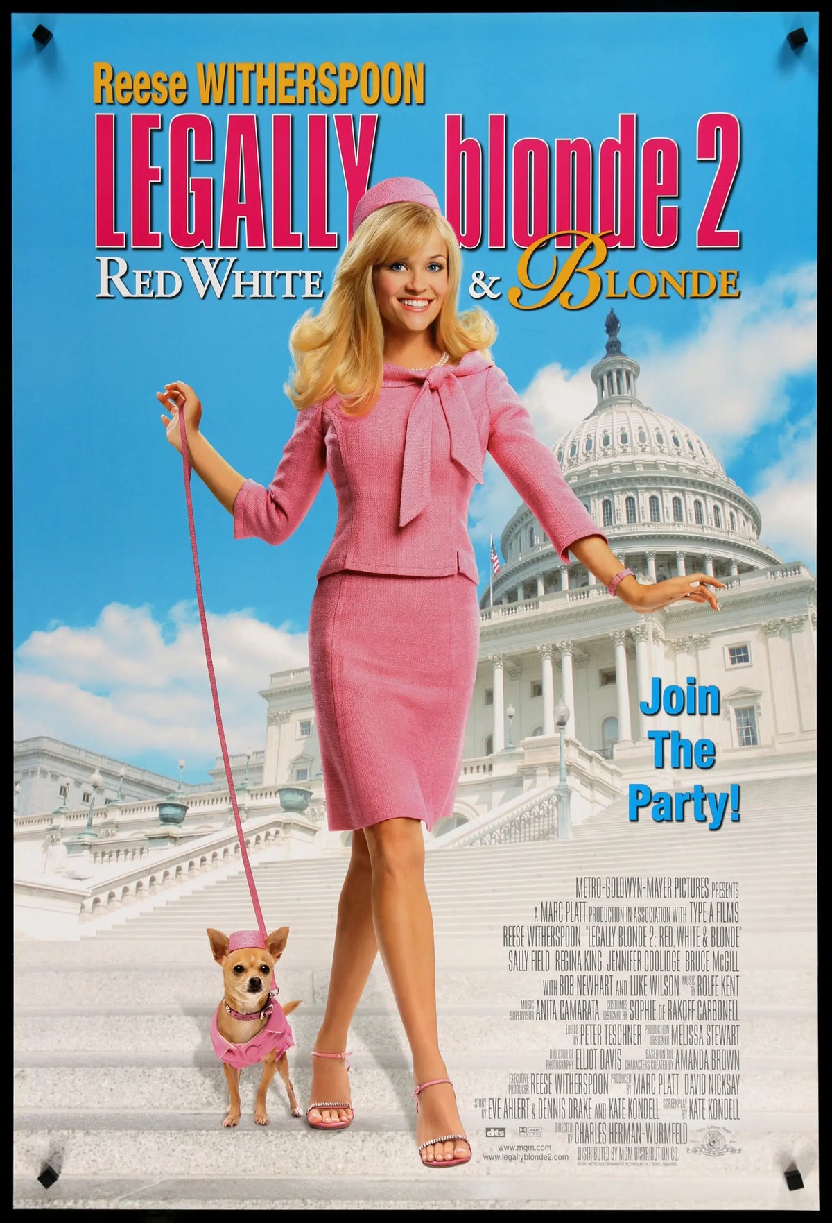 Legally Blonde 2 (2003) original movie poster for sale at Original Film Art - Vintage Movie Posters