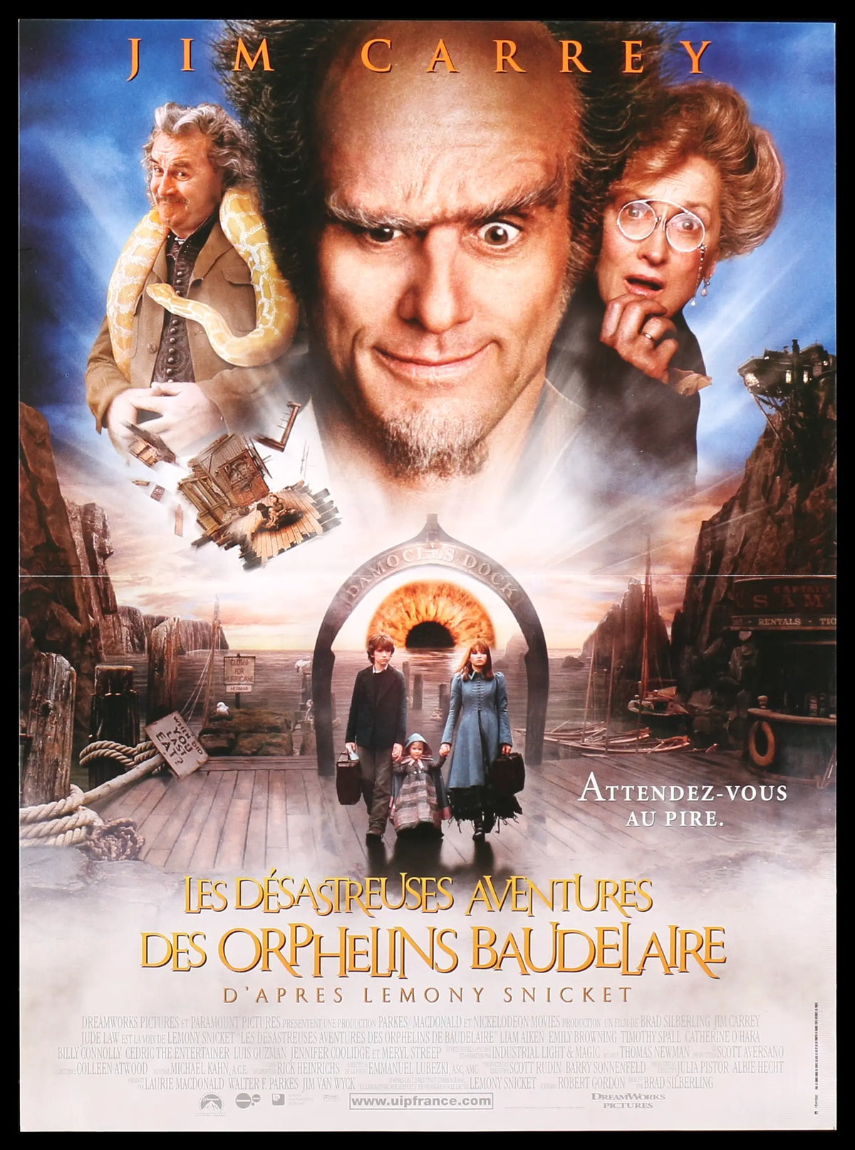 Lemony Snicket&#39;s A Series of Unfortunate Events (2004) original movie poster for sale at Original Film Art - Vintage Movie Posters