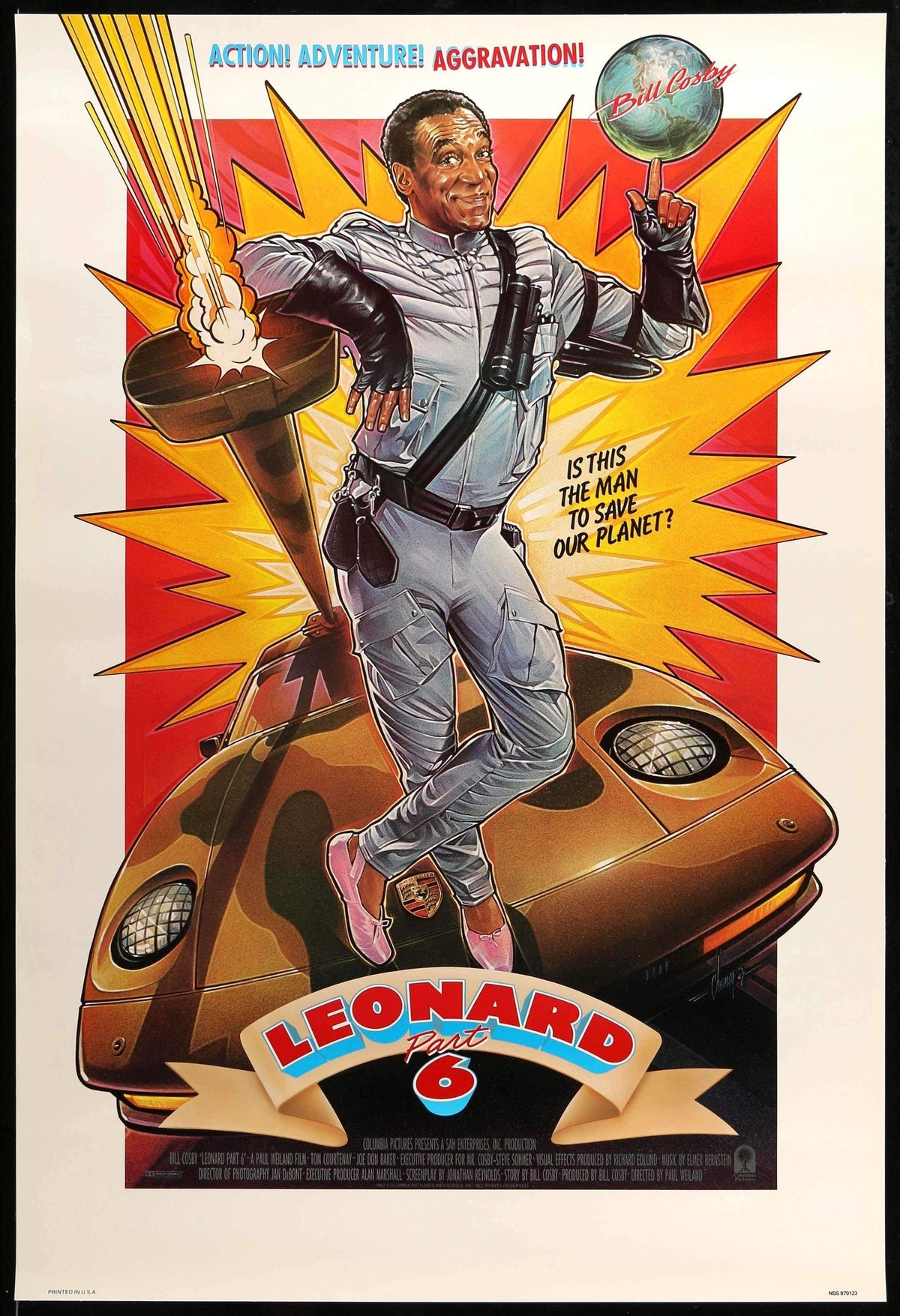 Leonard Part Six (1987) original movie poster for sale at Original Film Art - Vintage Movie Posters