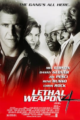 Lethal Weapon 4 (1998) original movie poster for sale at Original Film Art - Vintage Movie Posters