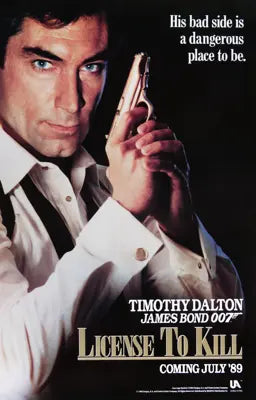 Licence to Kill (1989) original movie poster for sale at Original Film Art