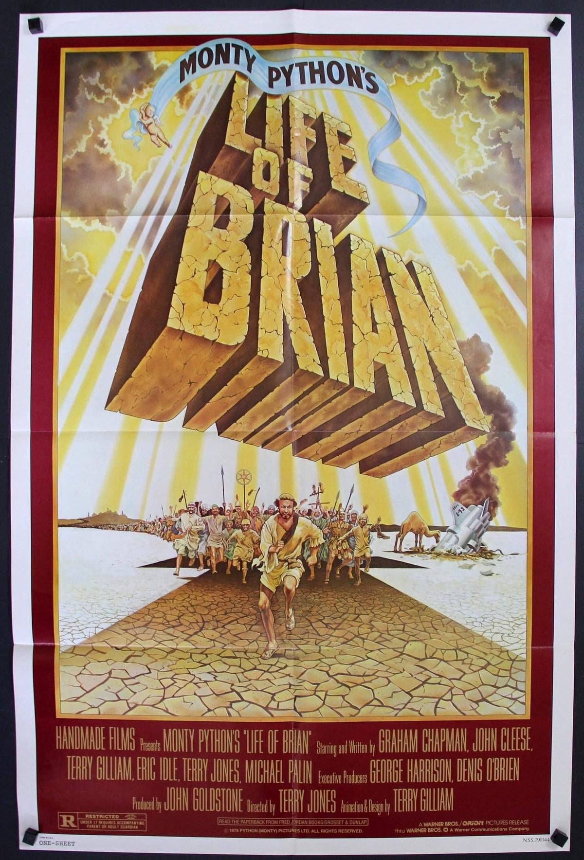 Life of Brian (1979) original movie poster for sale at Original Film Art - Vintage Movie Posters