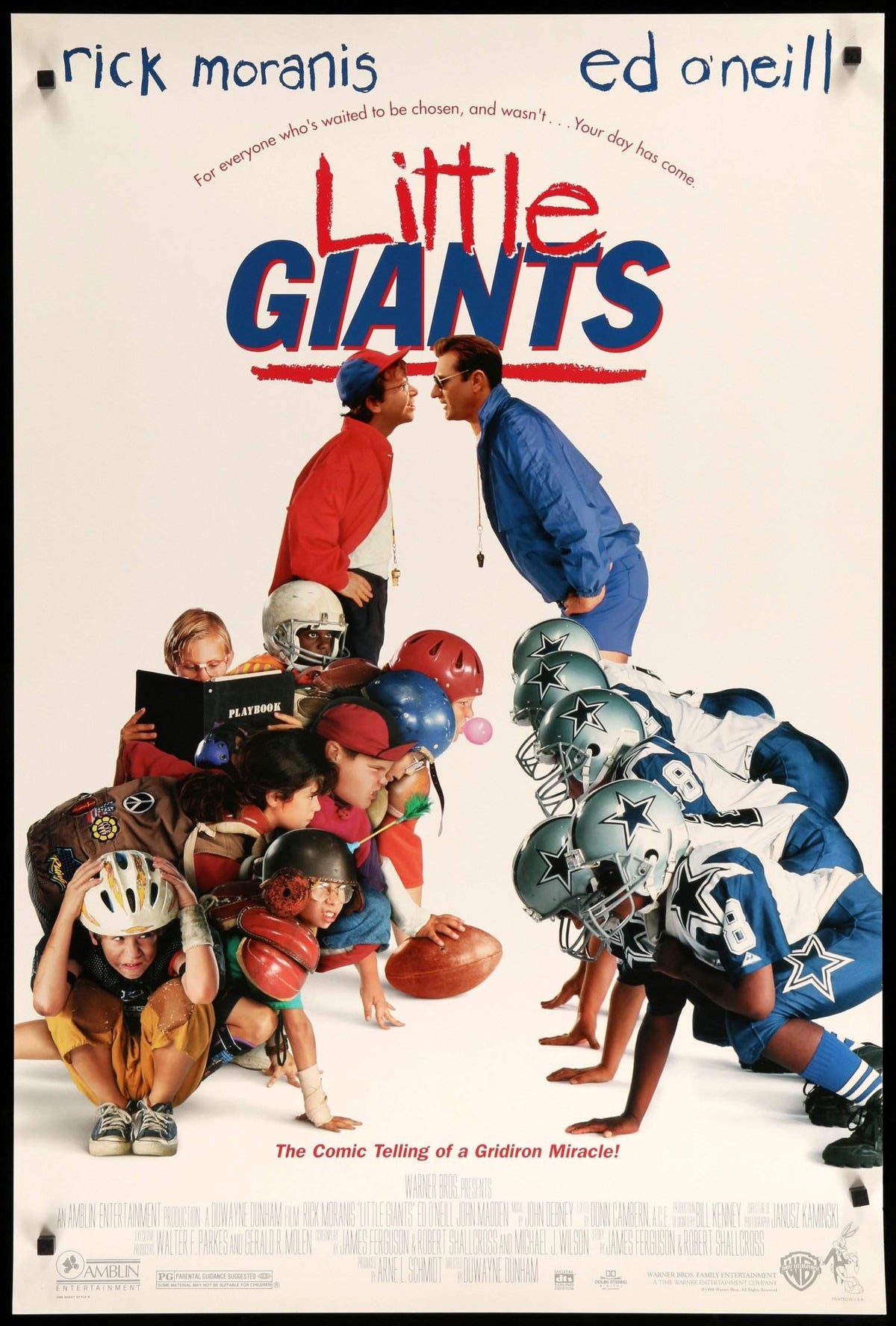 Little Giants (1994) original movie poster for sale at Original Film Art