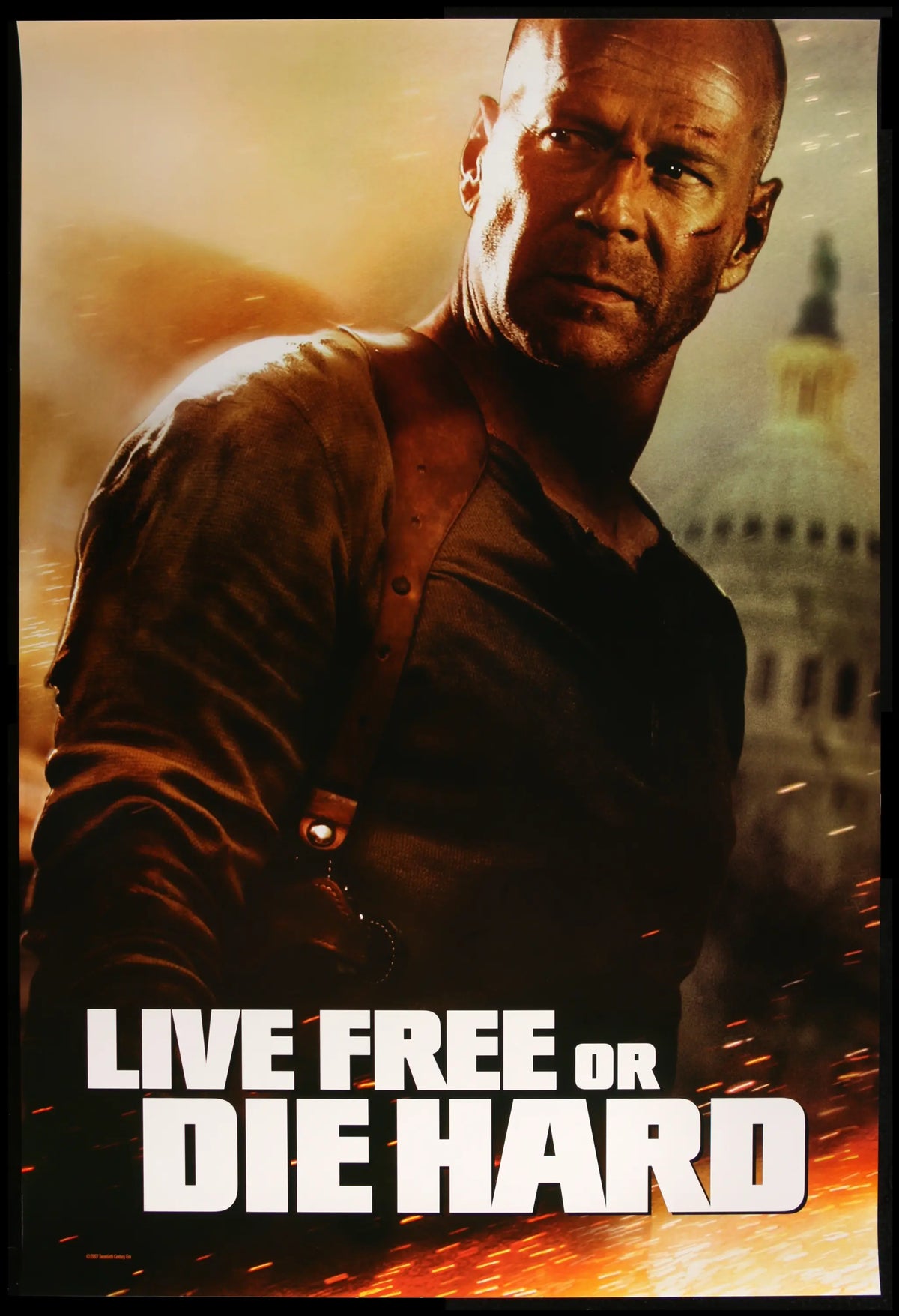 Live Free or Die Hard (2007) original movie poster for sale at Original Film Art - Vintage Movie Posters