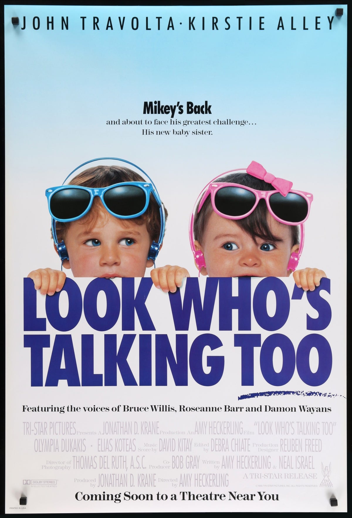 Look Who&#39;s Talking Too (1990) original movie poster for sale at Original Film Art