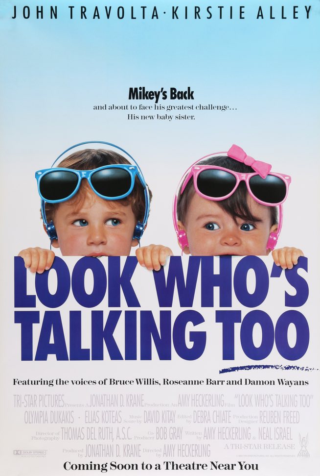 Look Who's Talking Too (1990) original movie poster for sale at Original Film Art