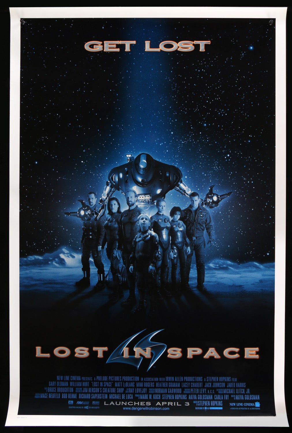 Lost in Space (1998) original movie poster for sale at Original Film Art