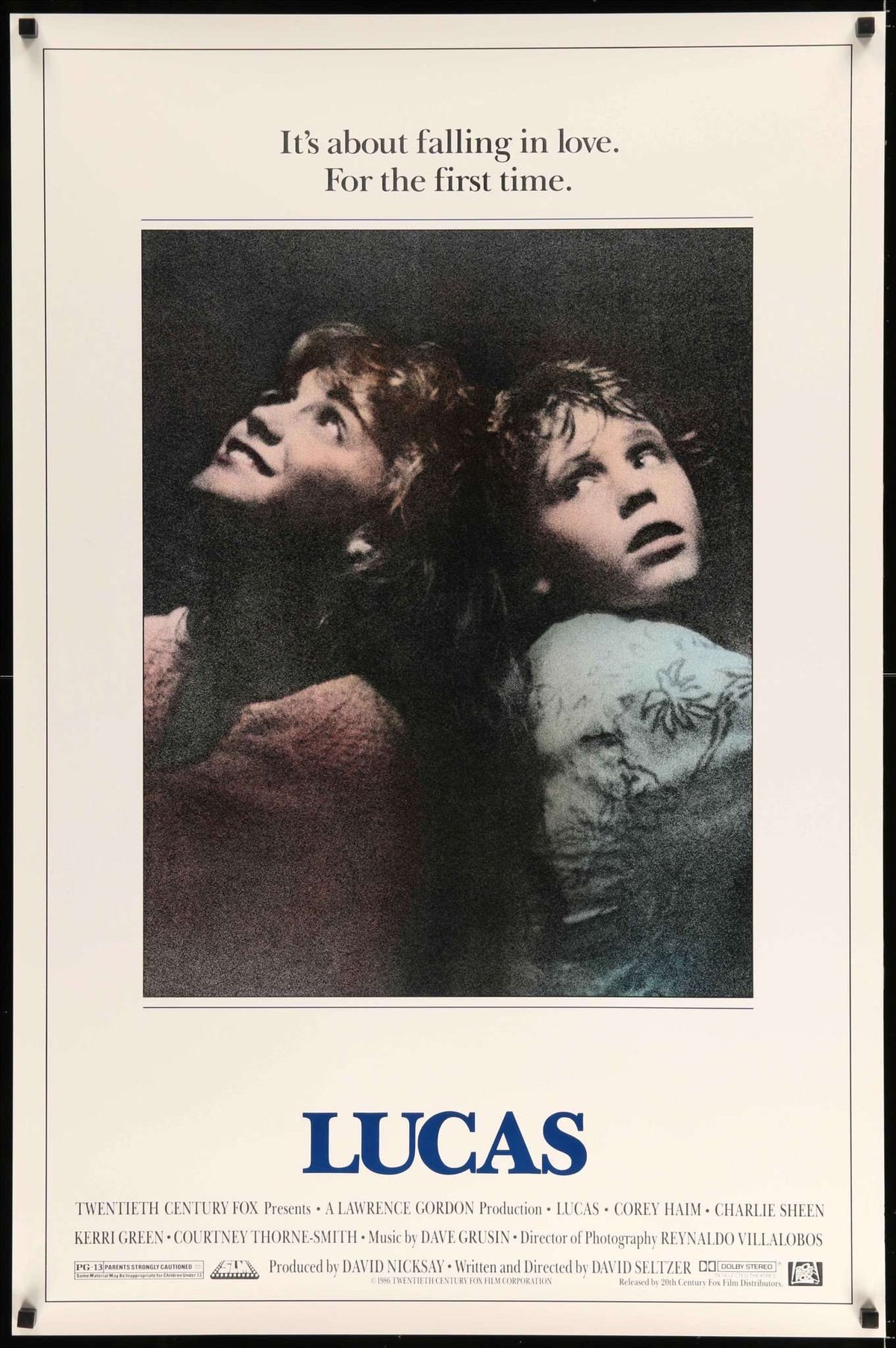 Lucas (1986) original movie poster for sale at Original Film Art