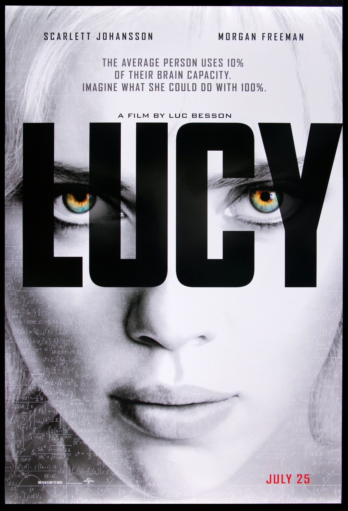 Lucy (2014) original movie poster for sale at Original Film Art