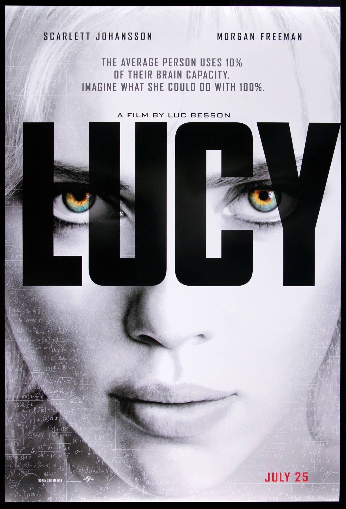 Lucy (2014) original movie poster for sale at Original Film Art - Vintage Movie Posters