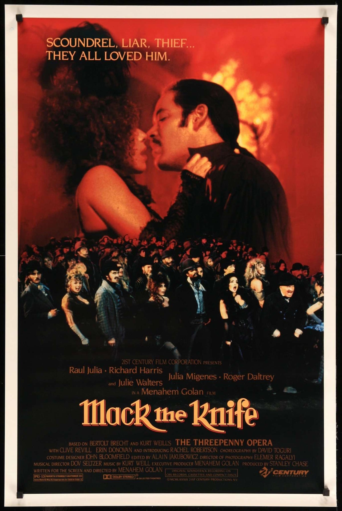 Mack the Knife (1990) original movie poster for sale at Original Film Art