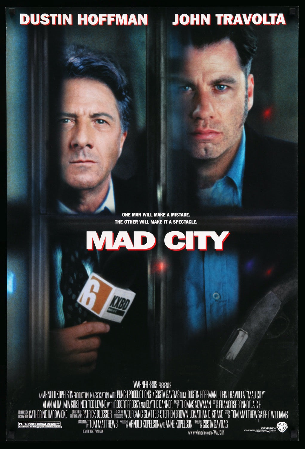 Mad City (1997) original movie poster for sale at Original Film Art