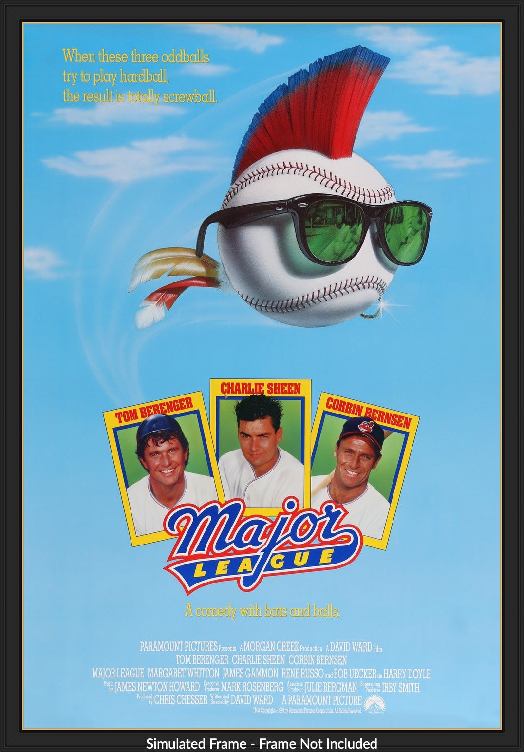 Major League (1989) original movie poster for sale at Original Film Art - Vintage Movie Posters