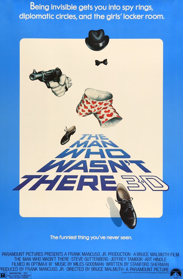 Man Who Wasn't There (1983) original movie poster for sale at Original Film Art